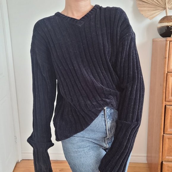 AIR EAGLE Tops - 2FOR1 - AIR EAGLE VINTAGE NAVY BLUE MEN SWEATSHIRT